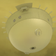 An illustration of the DAVINCI Descent Sphere falling through the atmosphere of Venus